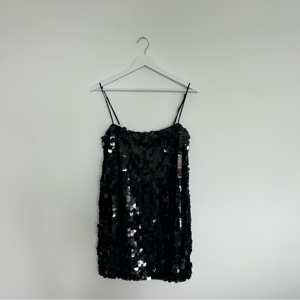 Reformation sequin mini dress